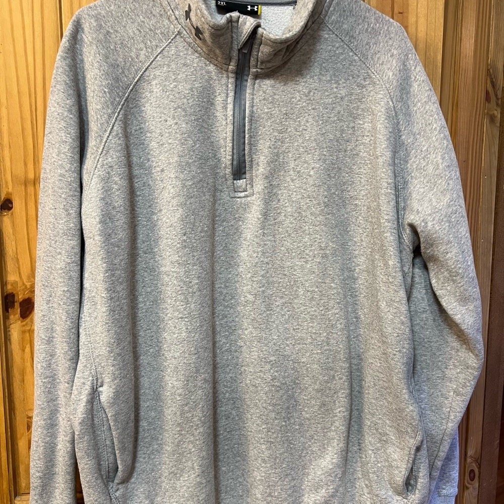 Under Armour Men's Gray Zip-Up Jacket